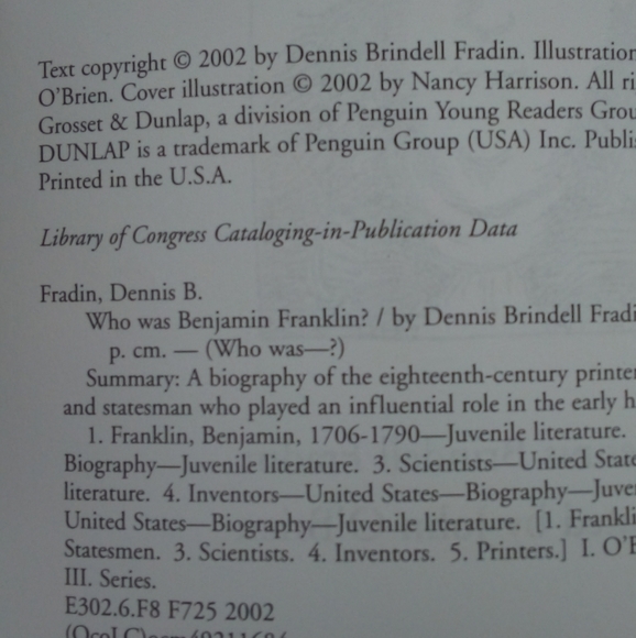 Who Was Ben Franklin? Book History Homeschool Teacher Collection - Picture 3 of 7